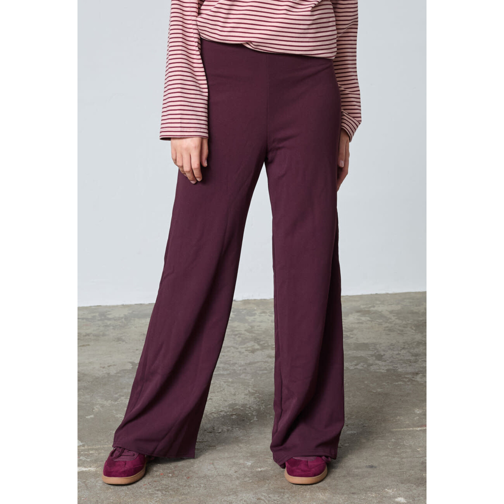 Sisters Point Glut Pants deep Bordeaux