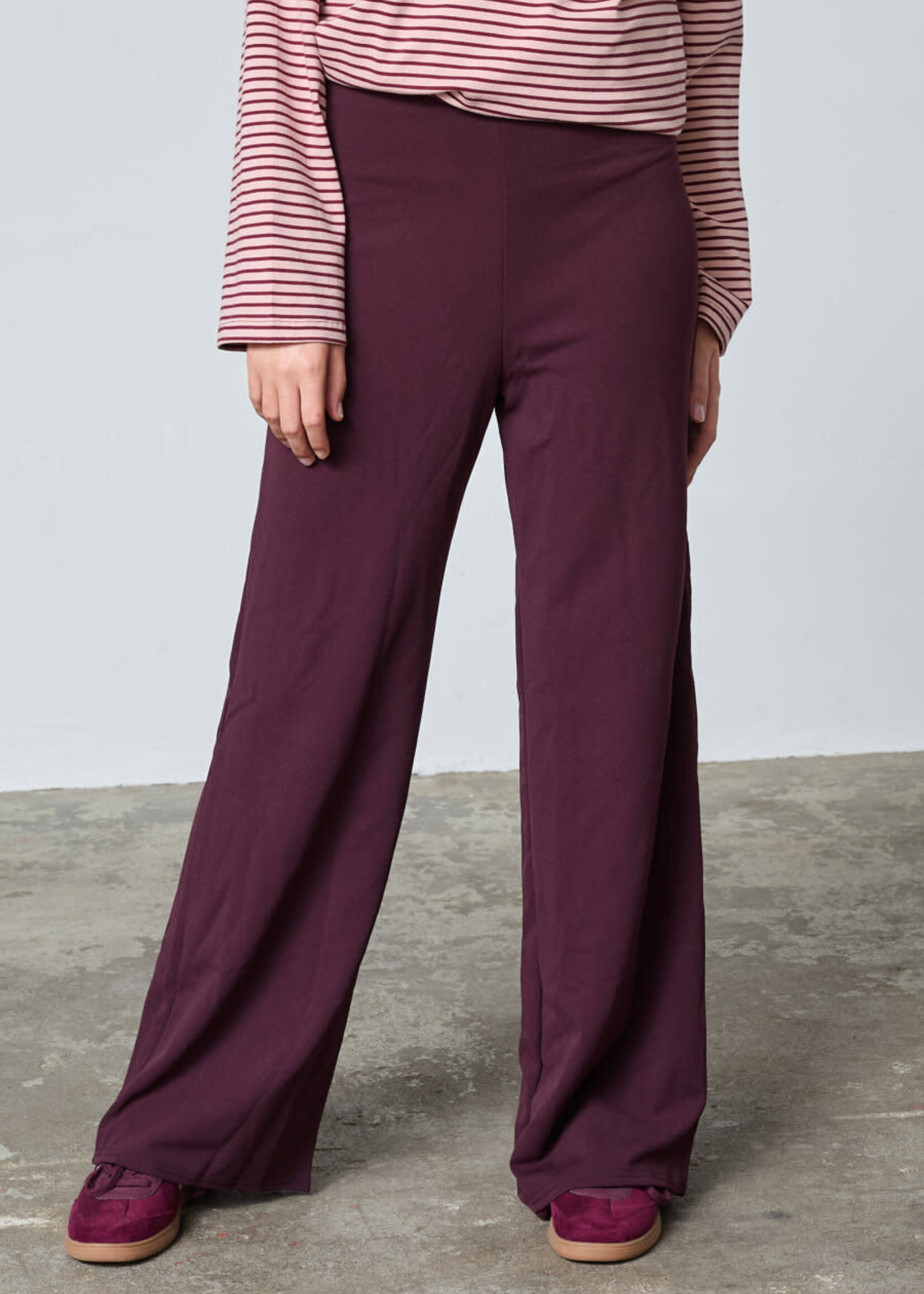 Sisters Point Glut Pants deep Bordeaux