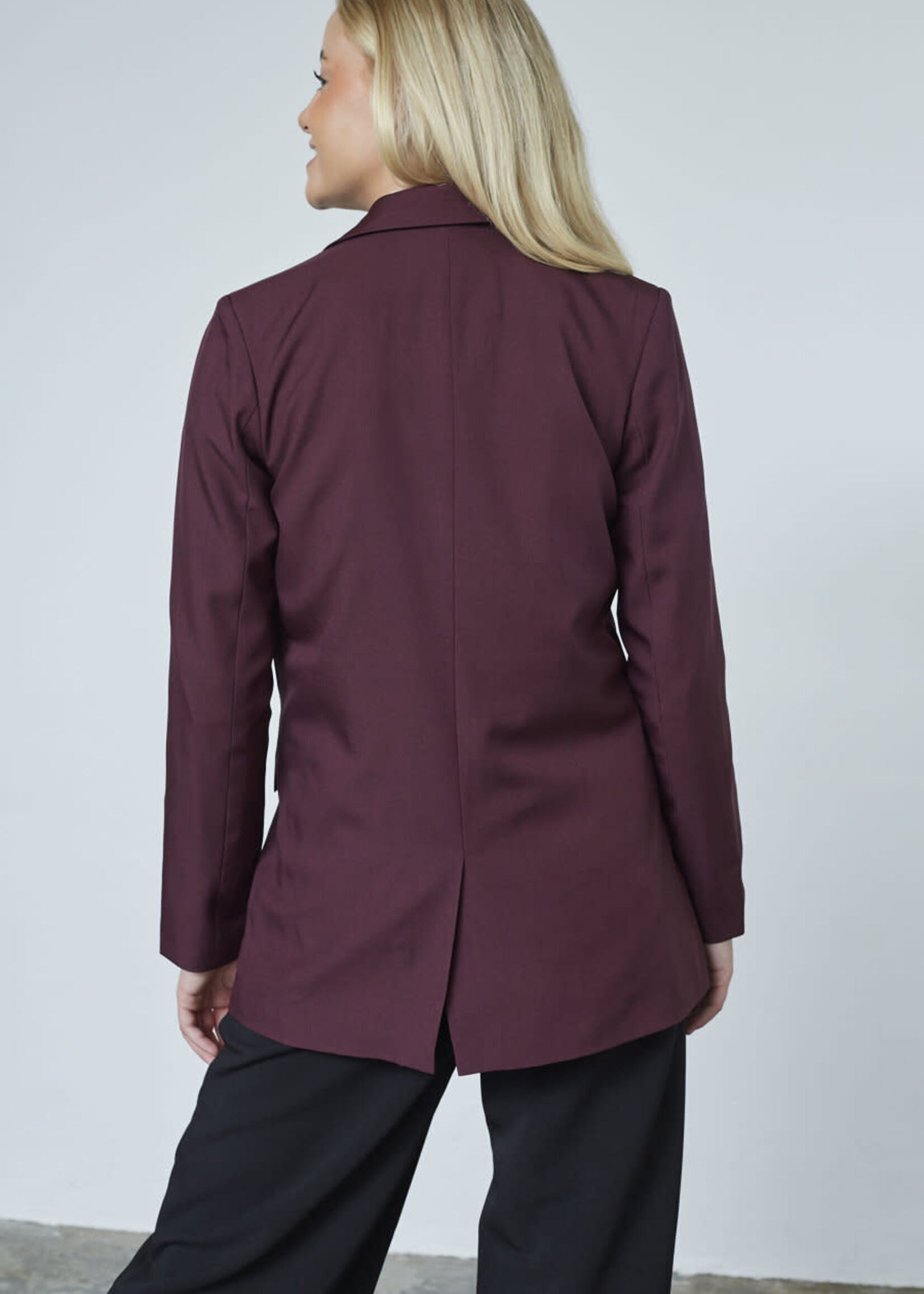 Sisters Point viska blazer bordeaux
