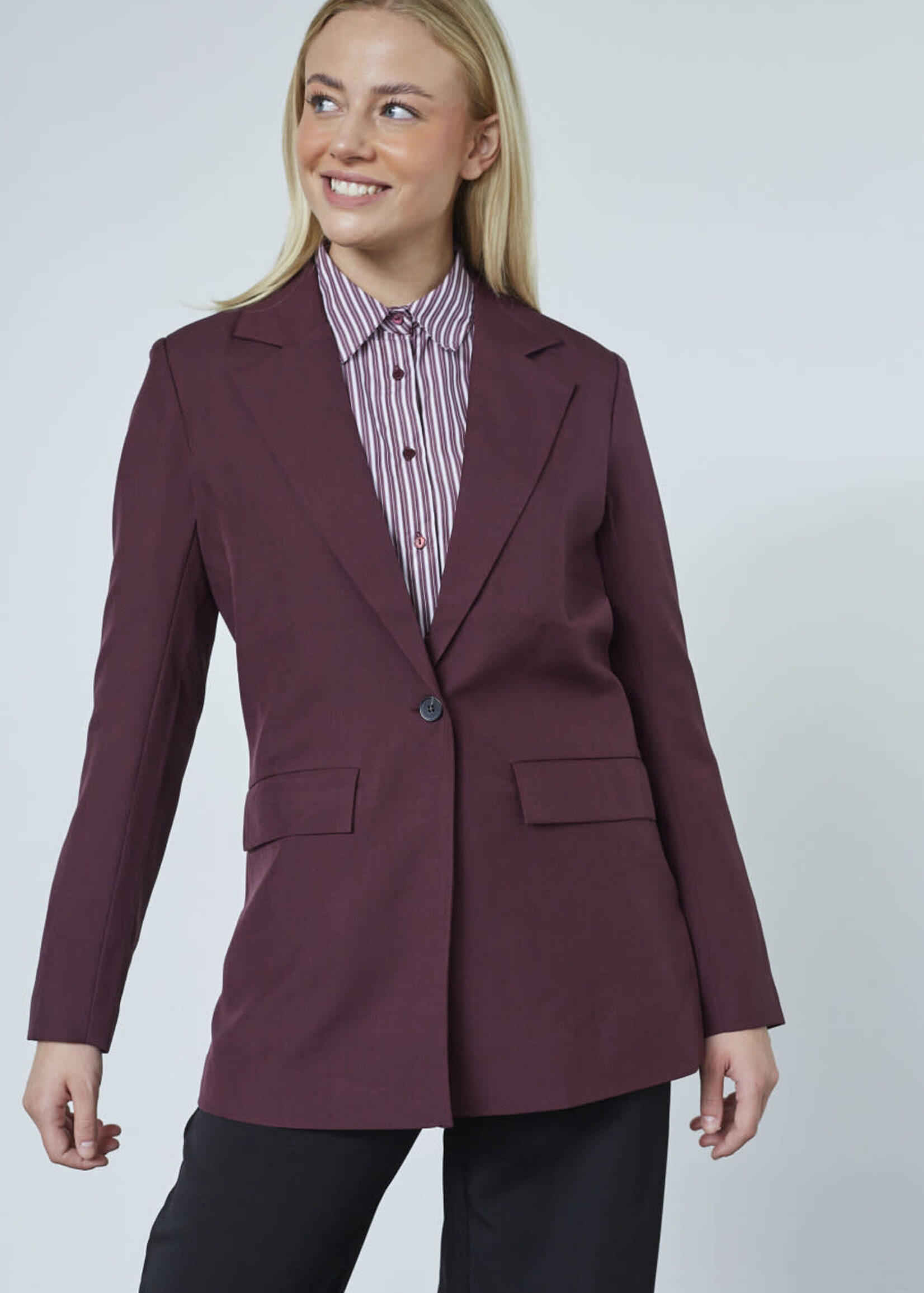 Sisters Point viska blazer bordeaux