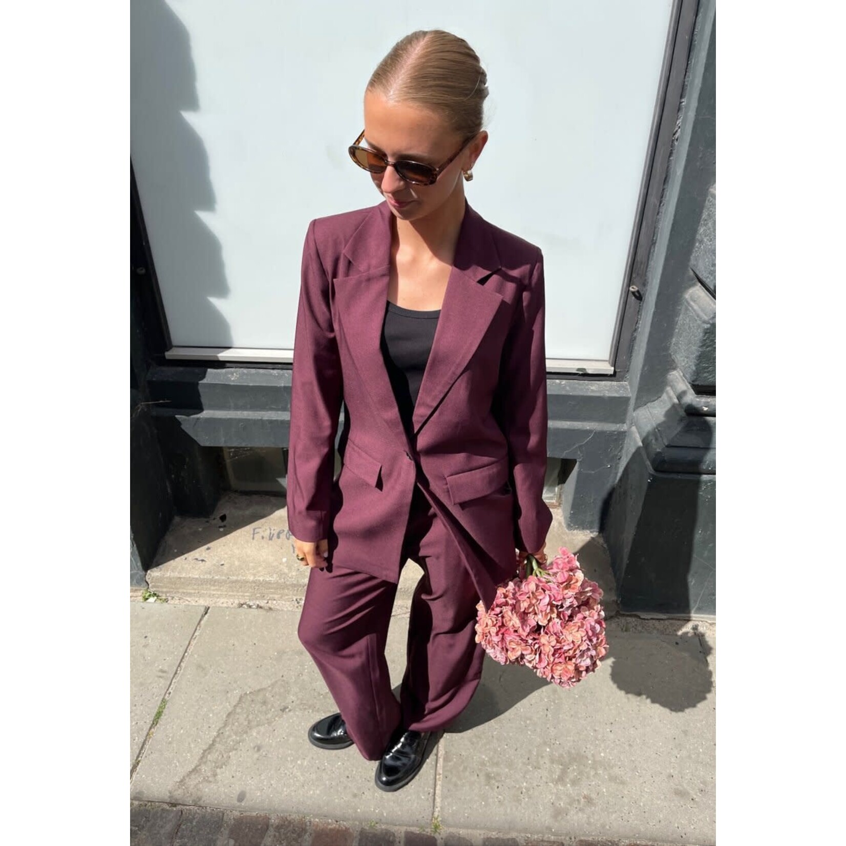 Sisters Point viska blazer bordeaux