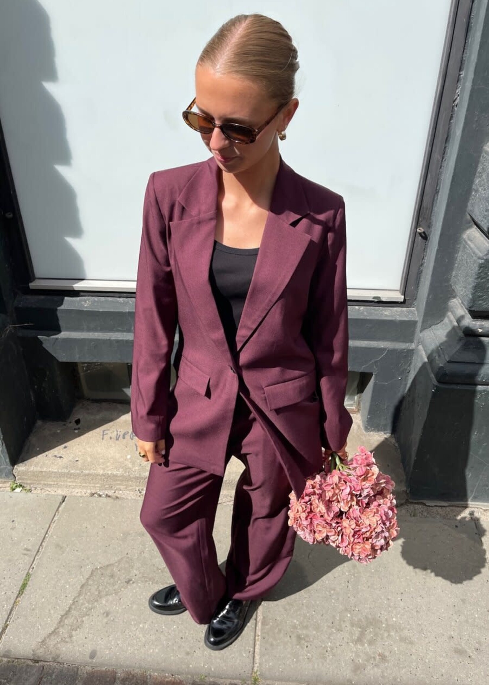 Sisters Point viska blazer bordeaux