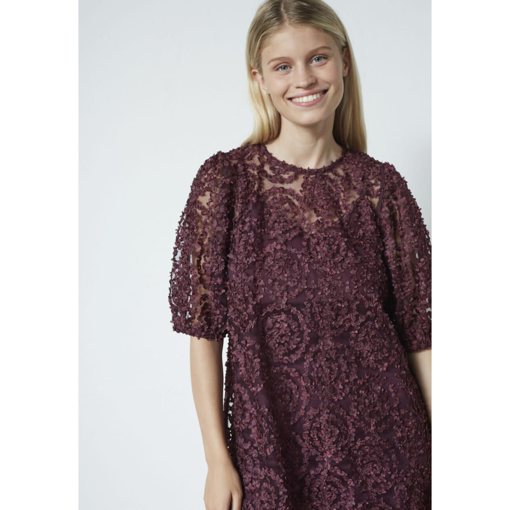 Sisters Point vemba jurk bordeaux