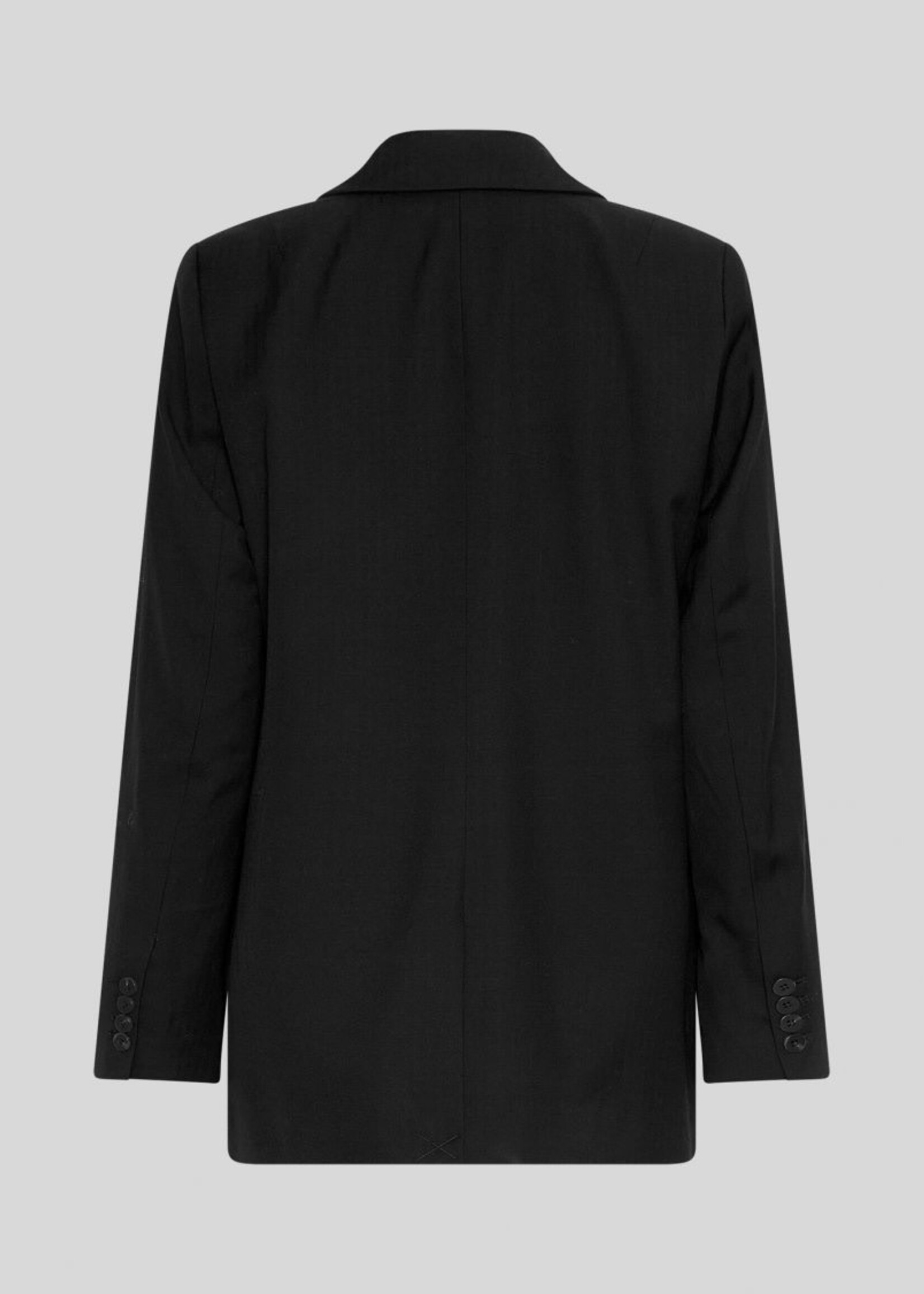 Moss Copenhagen Machella oversized blazer zwart