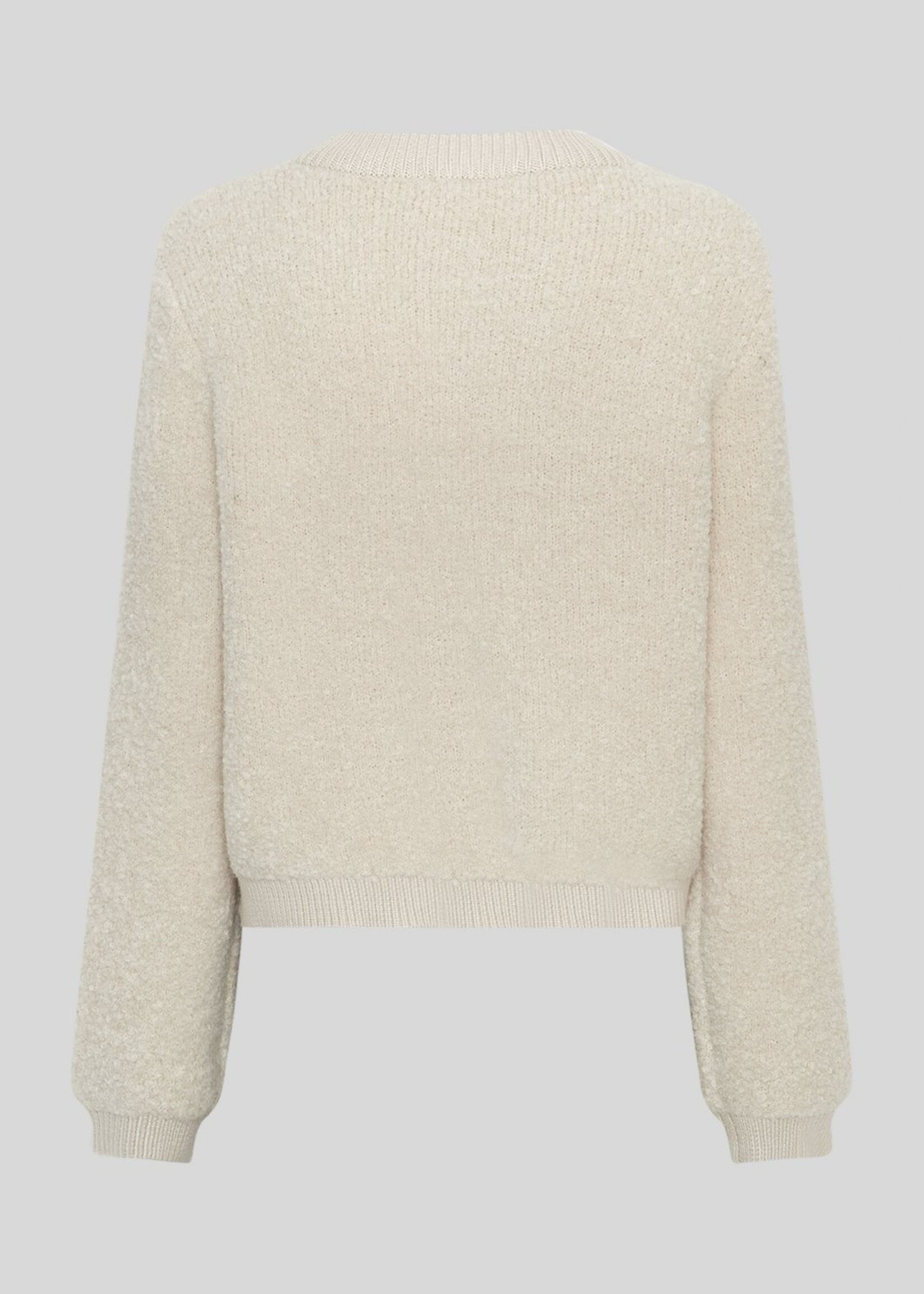 Moss Copenhagen Nerida Knit vest ecru