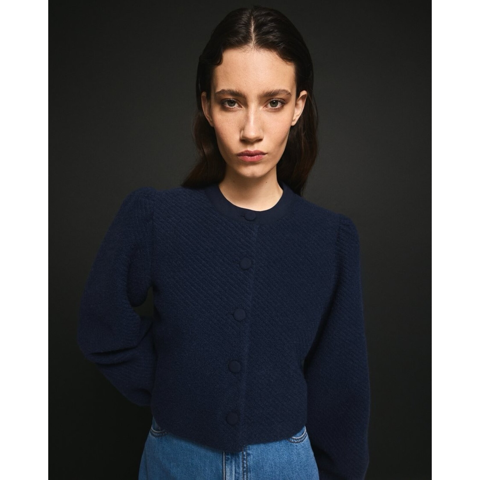 Moss Copenhagen Dazzle jasje Navy