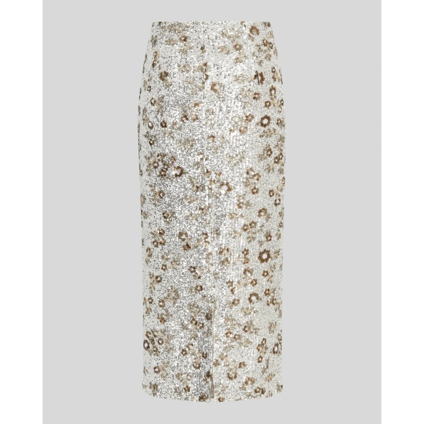 Moss Copenhagen Magnolia lange rok paillet