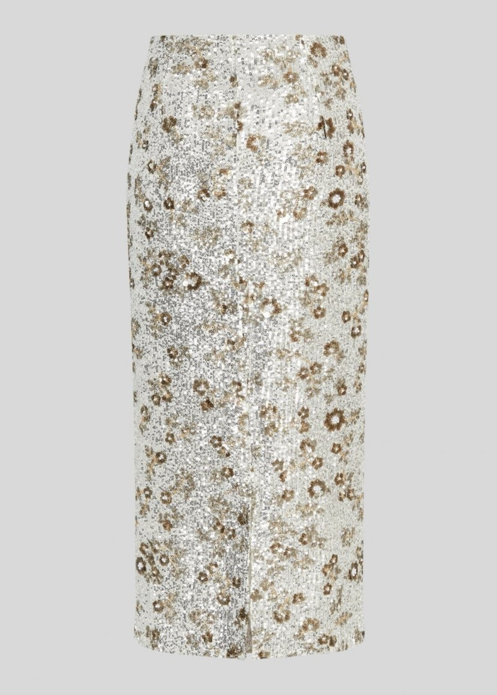 Moss Copenhagen Magnolia lange rok paillet