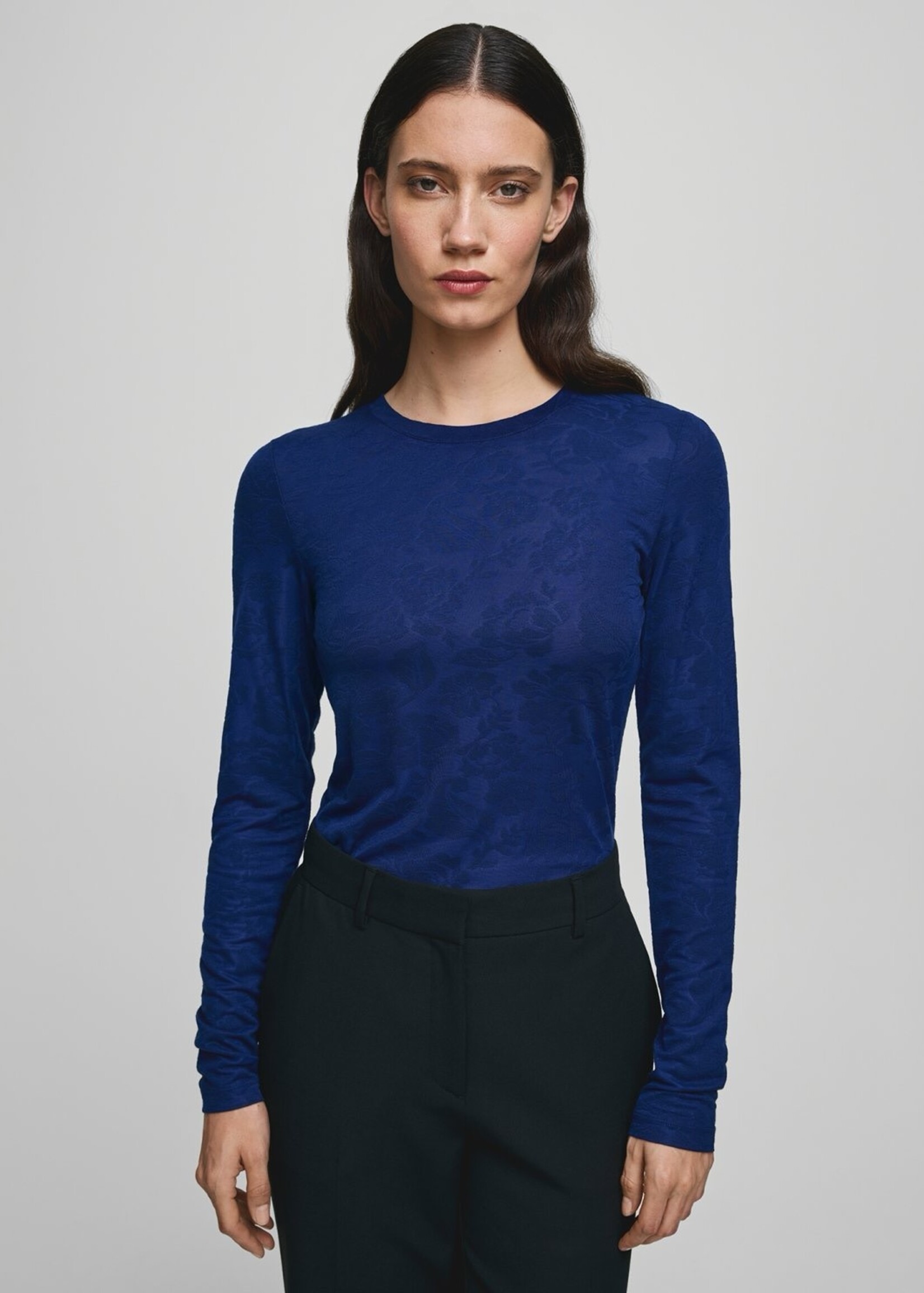 Moss Copenhagen Nanette top blauw