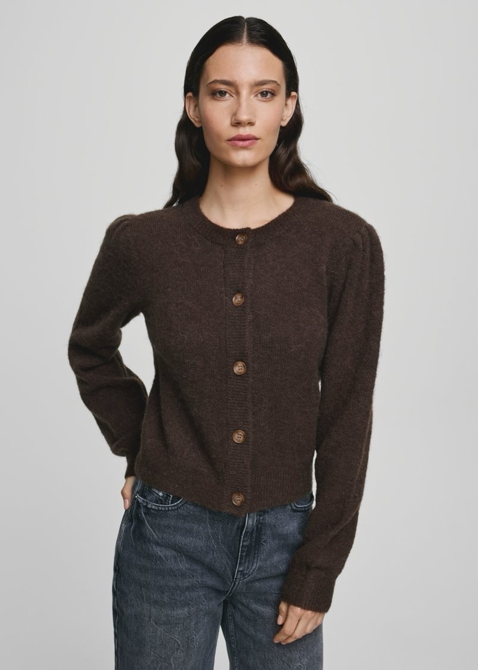 Moss Copenhagen Miabelle Hope vest bruin