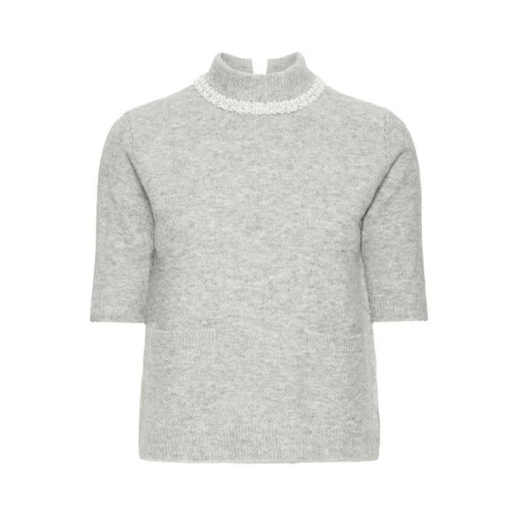 ICHI Macon pullover grijs