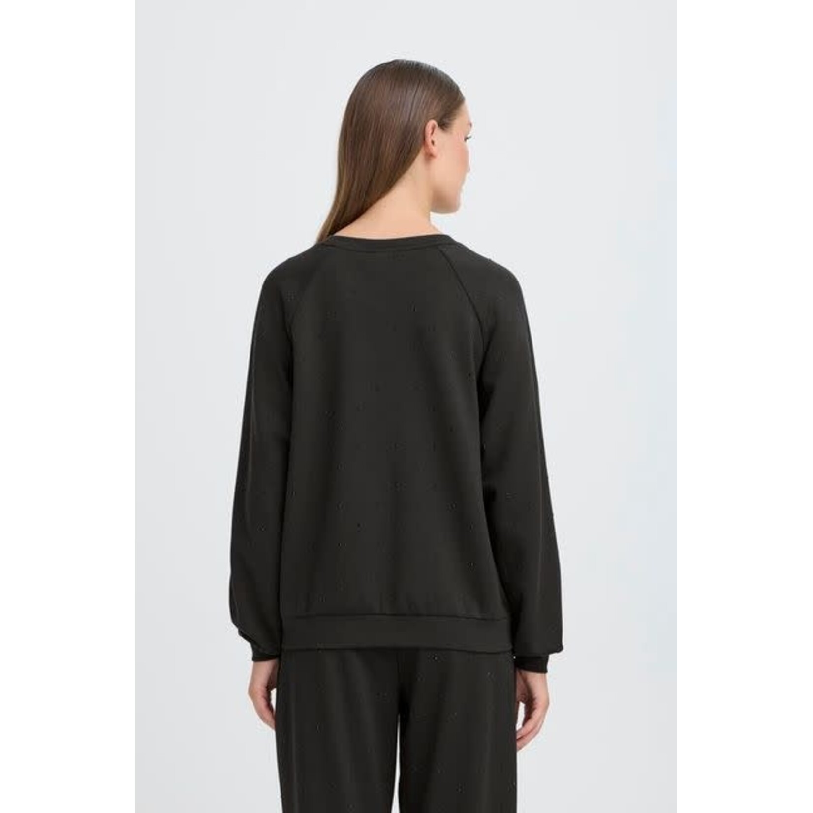 ICHI Amias trui zwart