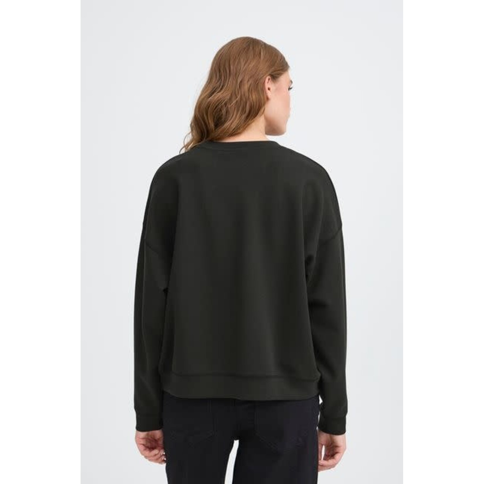 ICHI Kelicia sweater zwart