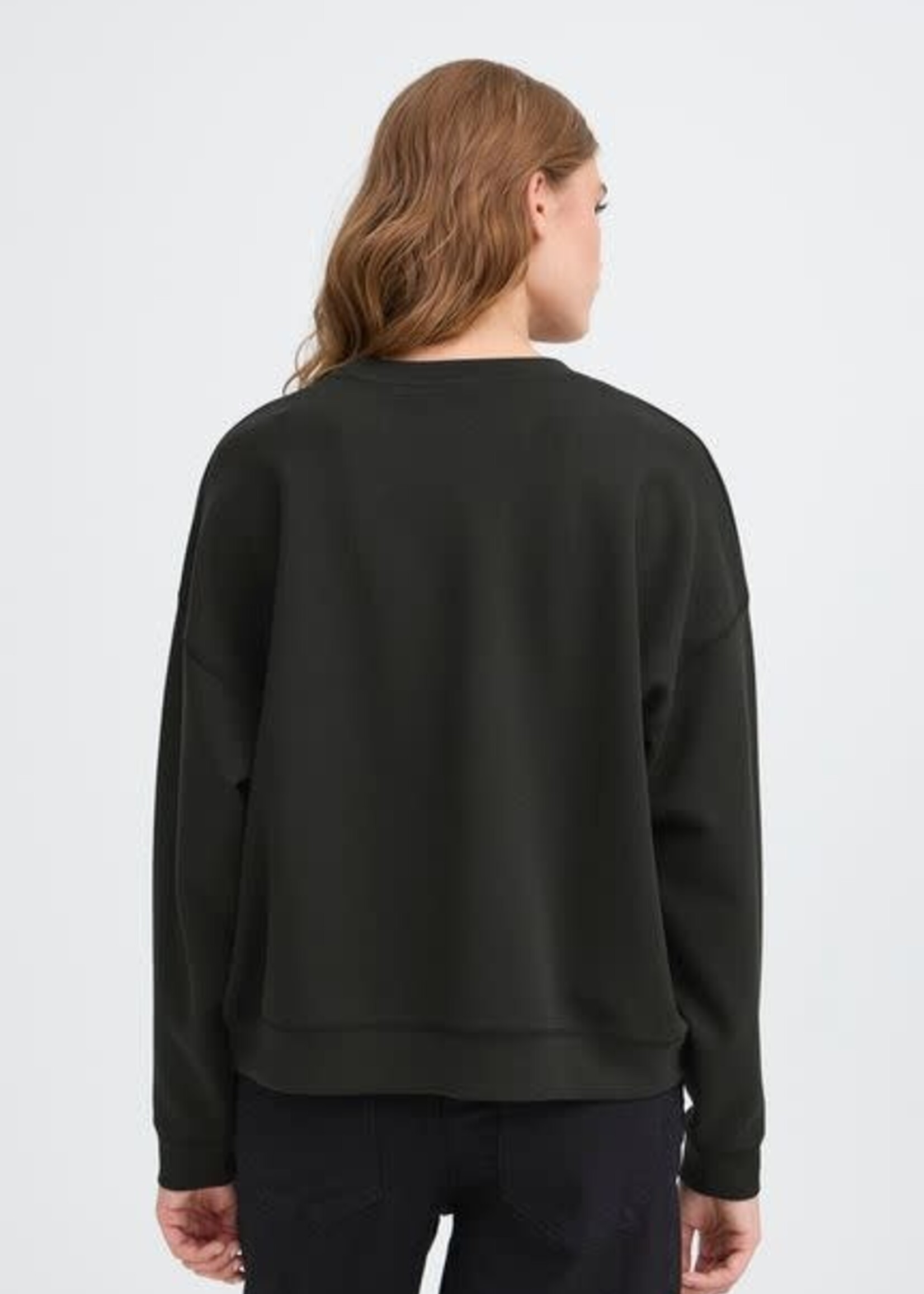 ICHI Kelicia sweater zwart