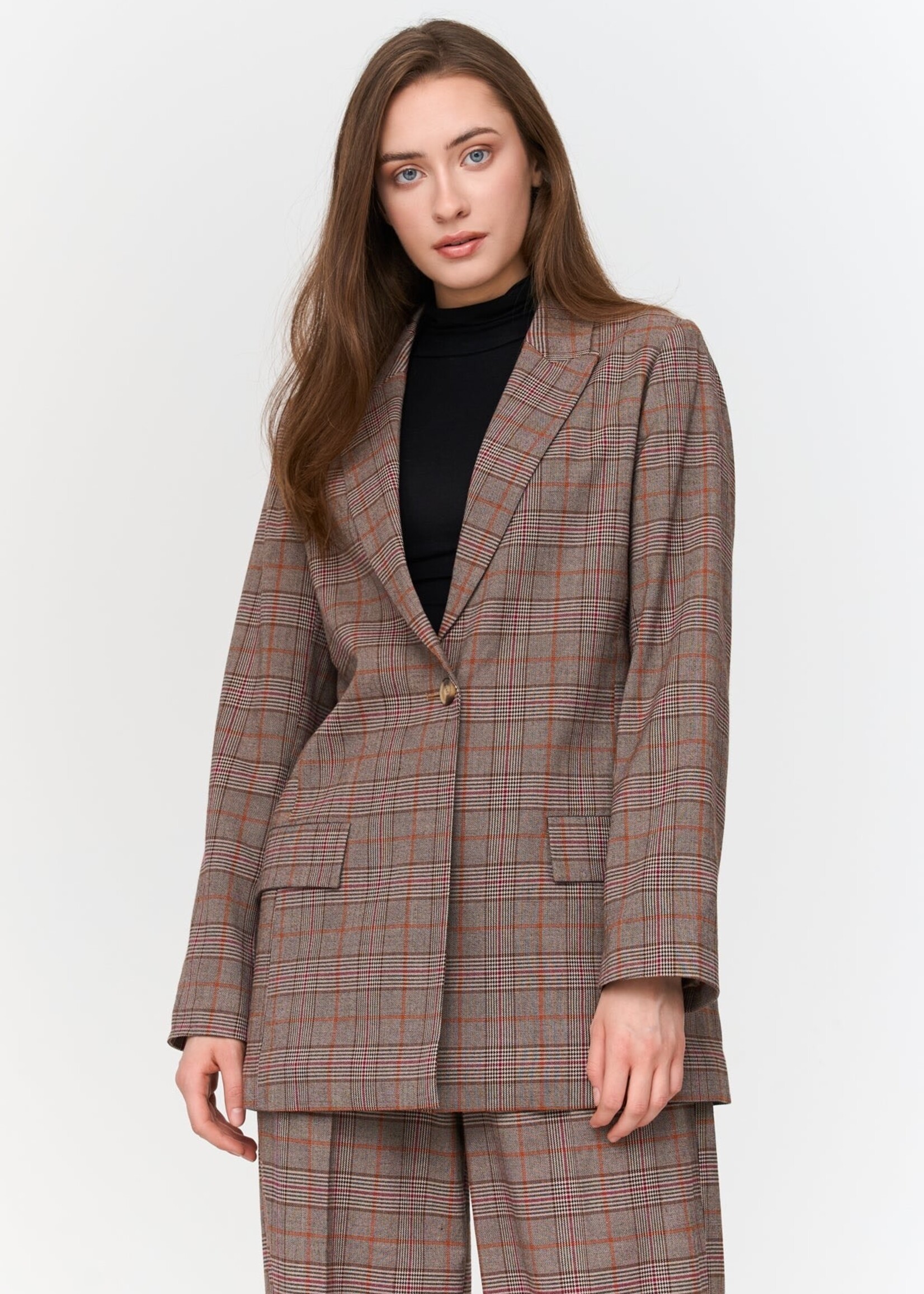 24Colours 24Colours blazer Debbie ruit