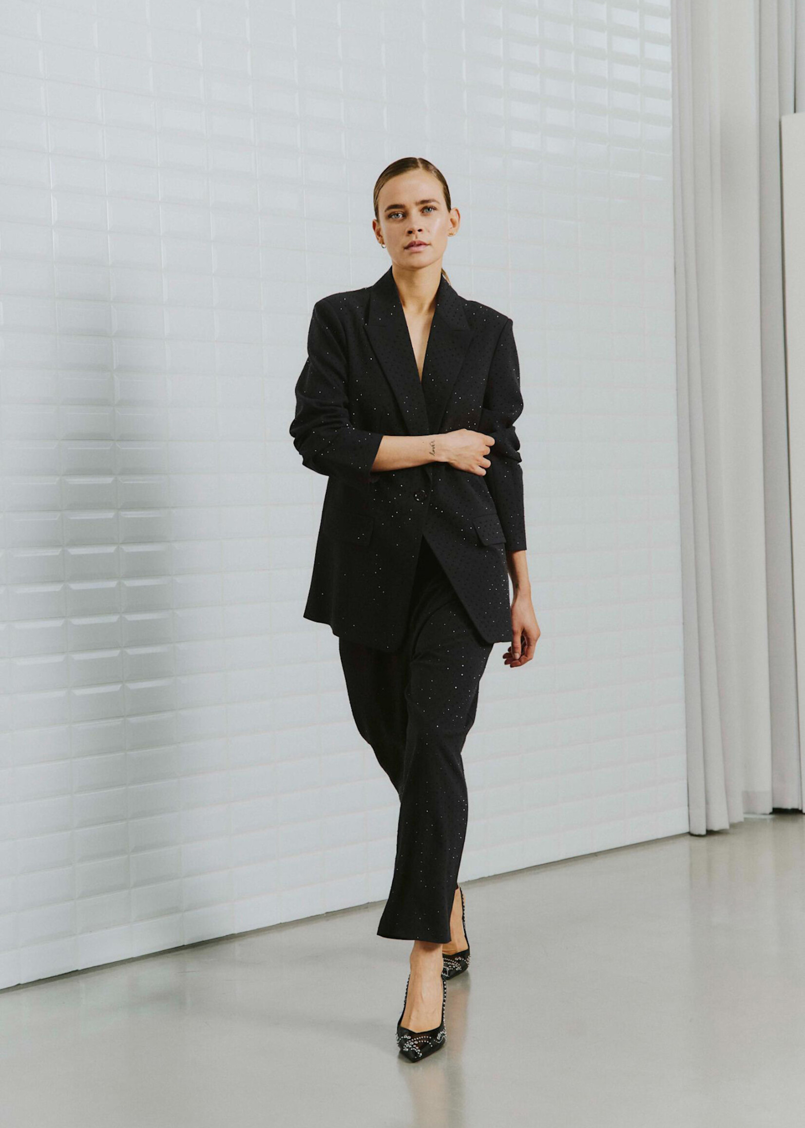 With Black With Black Silja broek zwart