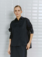 With Black With Black Dagmar blouse donker blauw