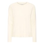 ICHI Ihluls LS top gebreid ecru