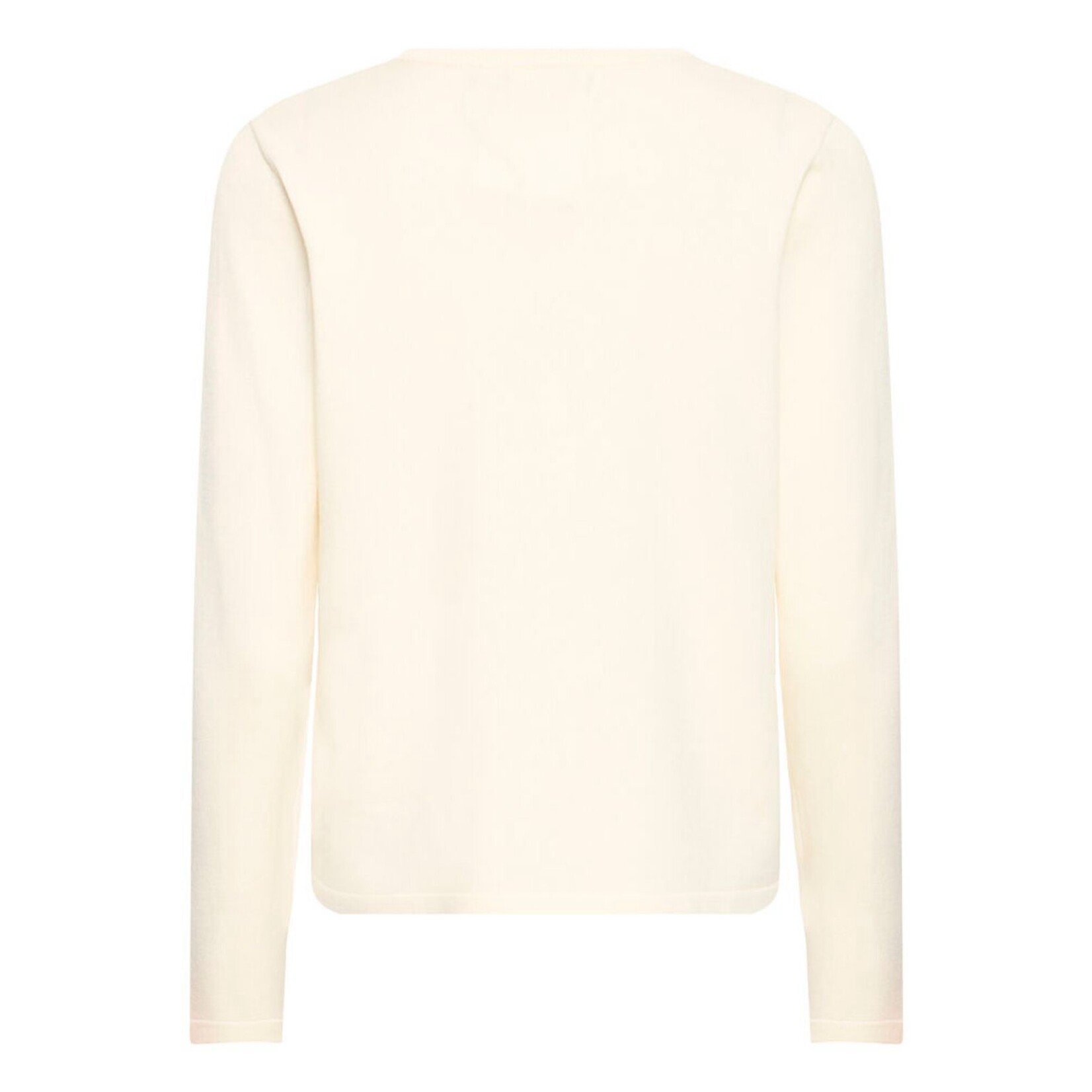 ICHI Ihluls LS top gebreid ecru