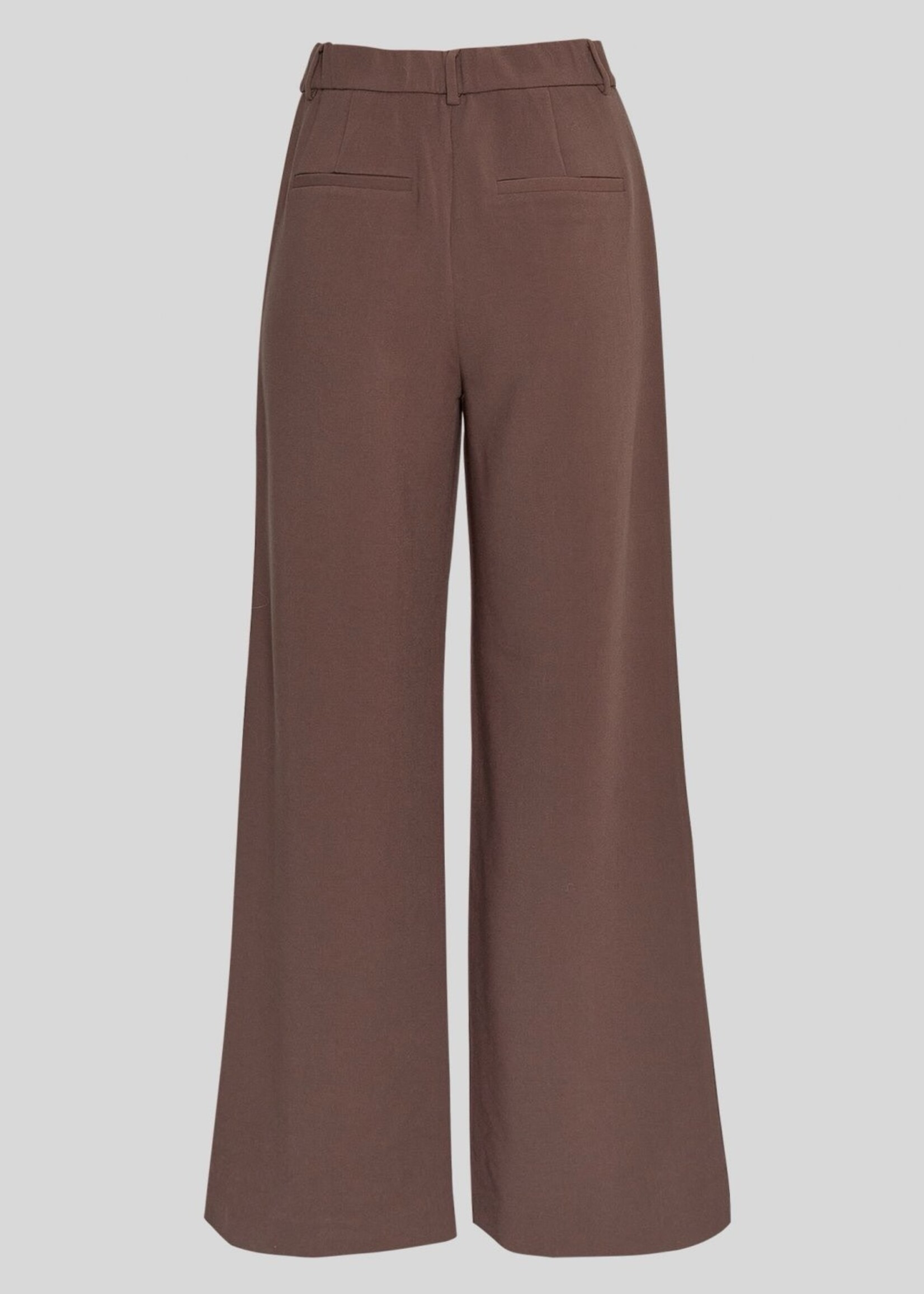 Moss Copenhagen Macy Michelle HW wide pants bruin