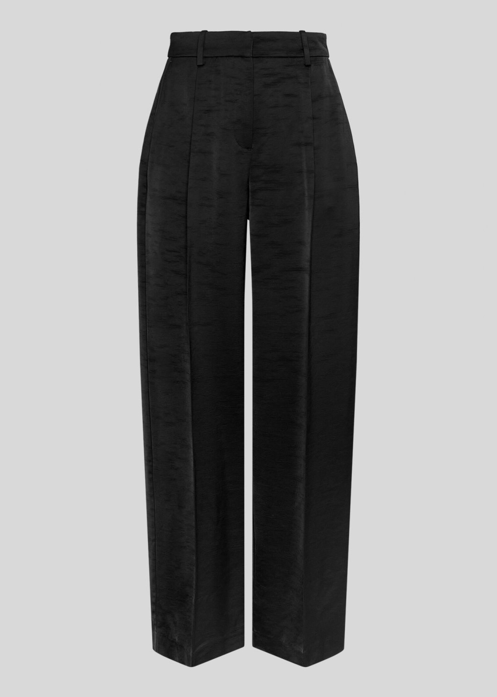 Moss Copenhagen Spencer HW wide pants zwart