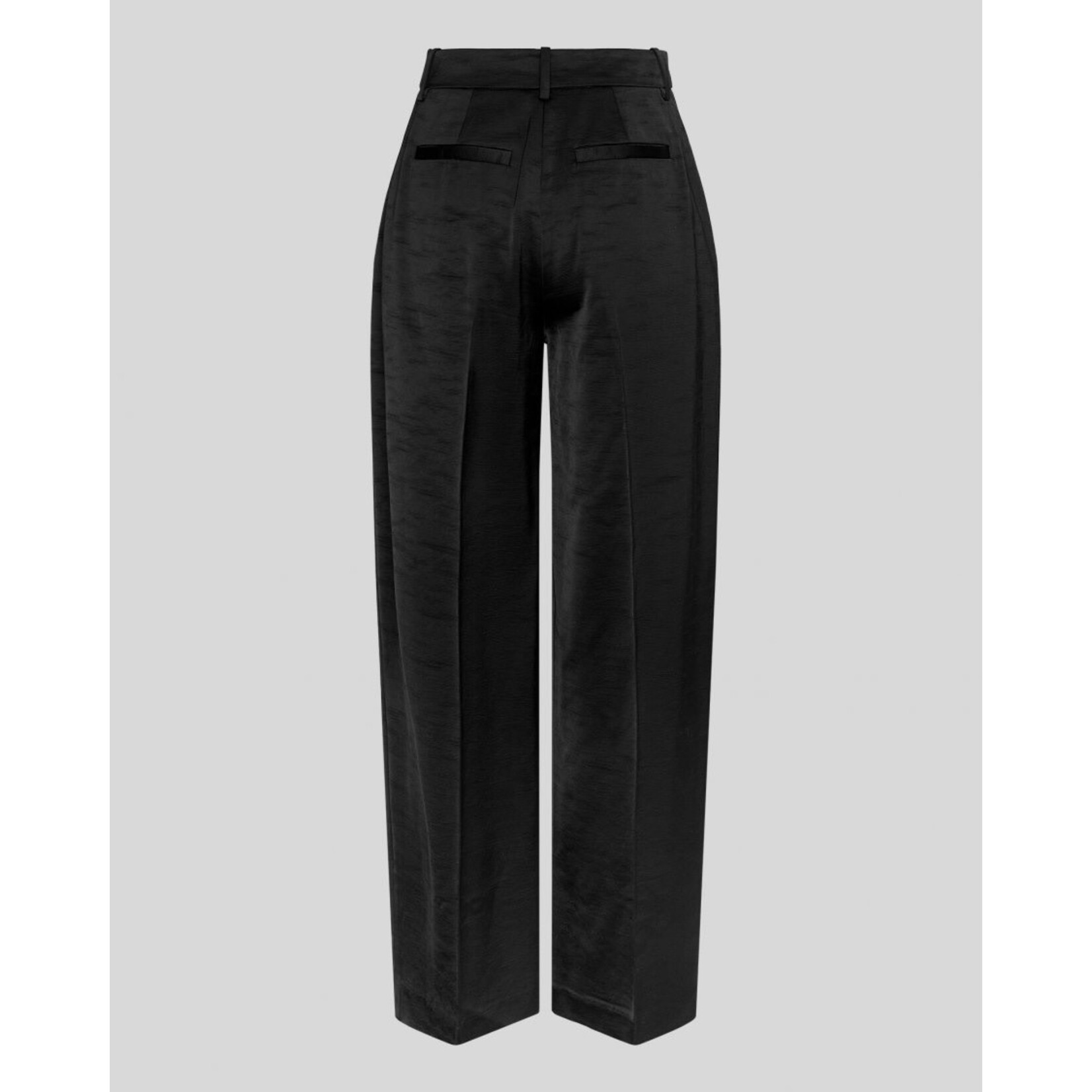 Moss Copenhagen Spencer HW wide pants zwart