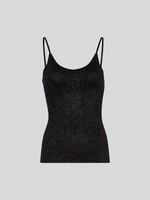 Moss Copenhagen Eurasia Strap top glitter zwart