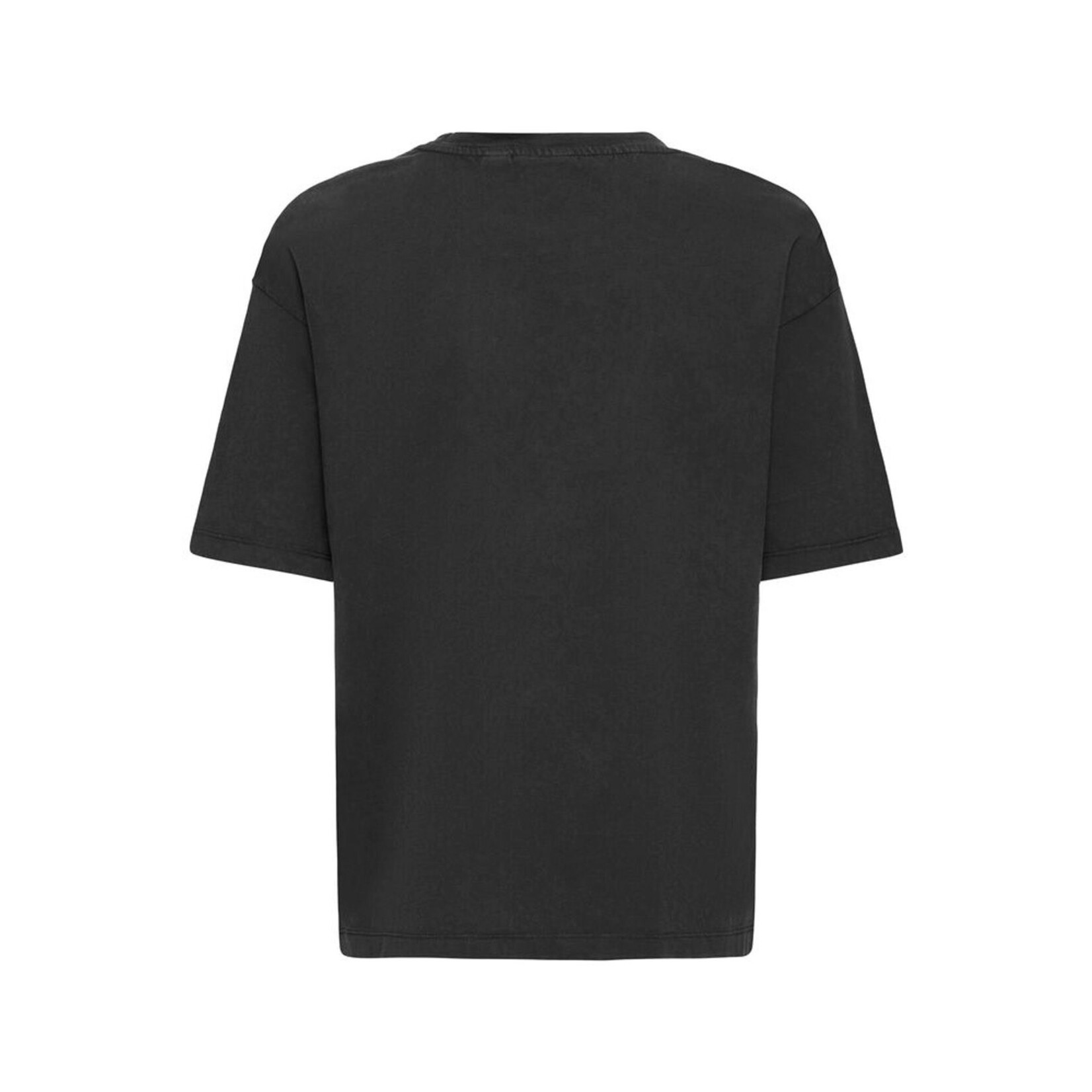 ICHI t-shirt Ihpeonie zwart glitter