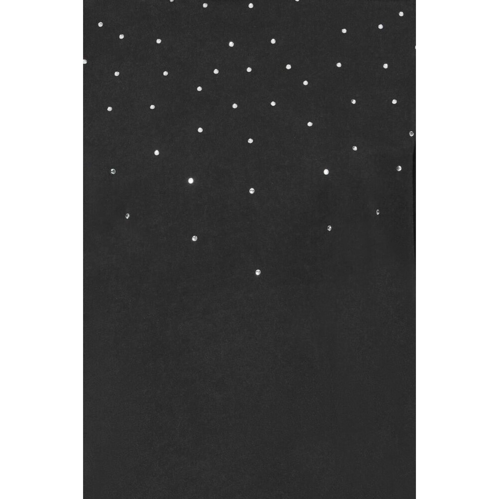 ICHI t-shirt Ihpeonie zwart glitter