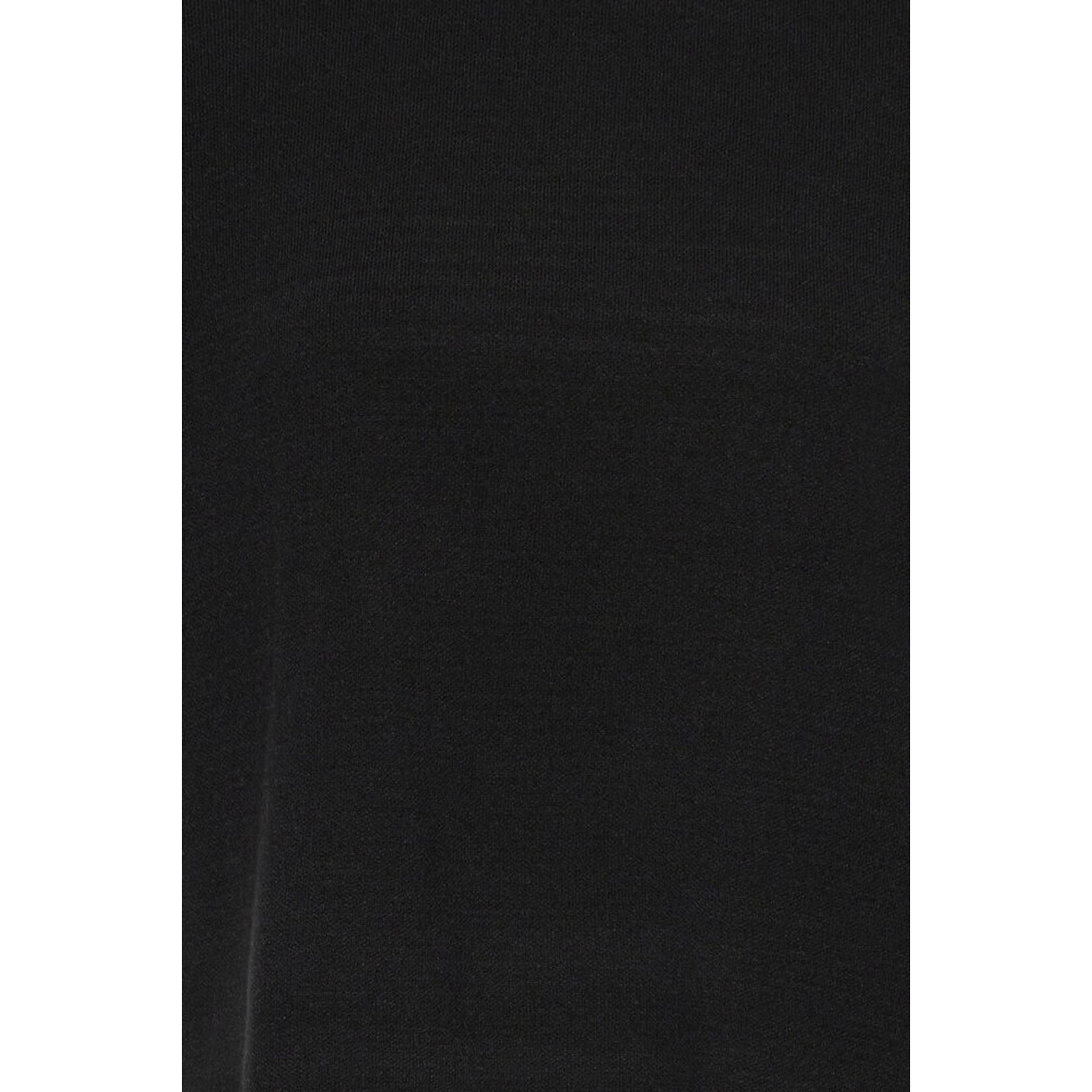 ICHI Ihdorise gebreide top parels zwart