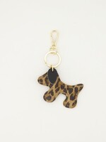 Sleutel / tas hanger Bumpy leopard