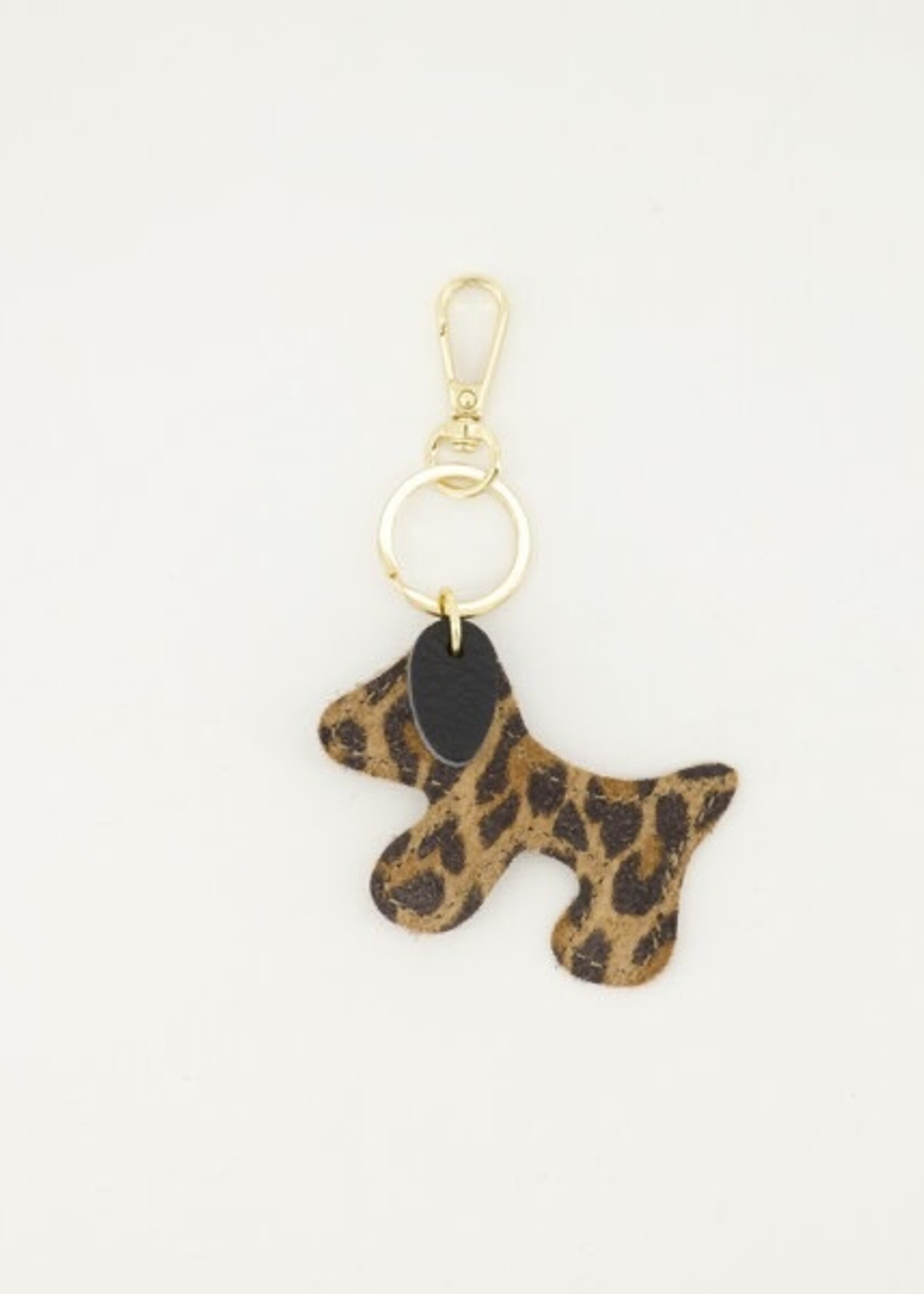 Sleutel / tas hanger Bumpy leopard