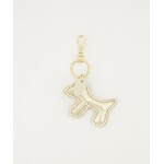 Sleutel / tas hanger Bumpy goud