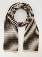 Sjaal Cassy streep bruin