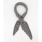 Sjaal Kaia streep navy