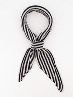 Sjaal Kaia streep navy