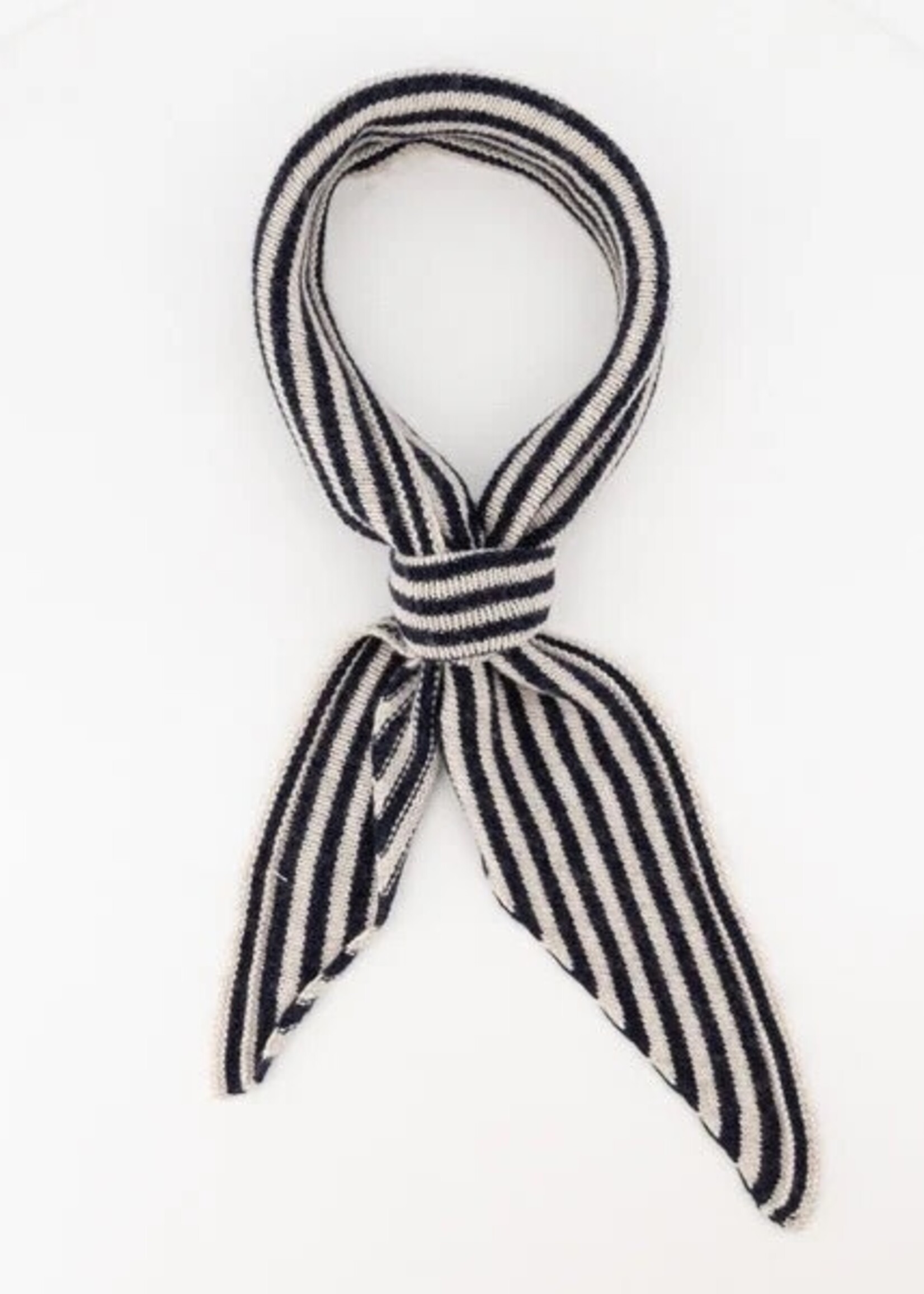 Sjaal Kaia streep navy