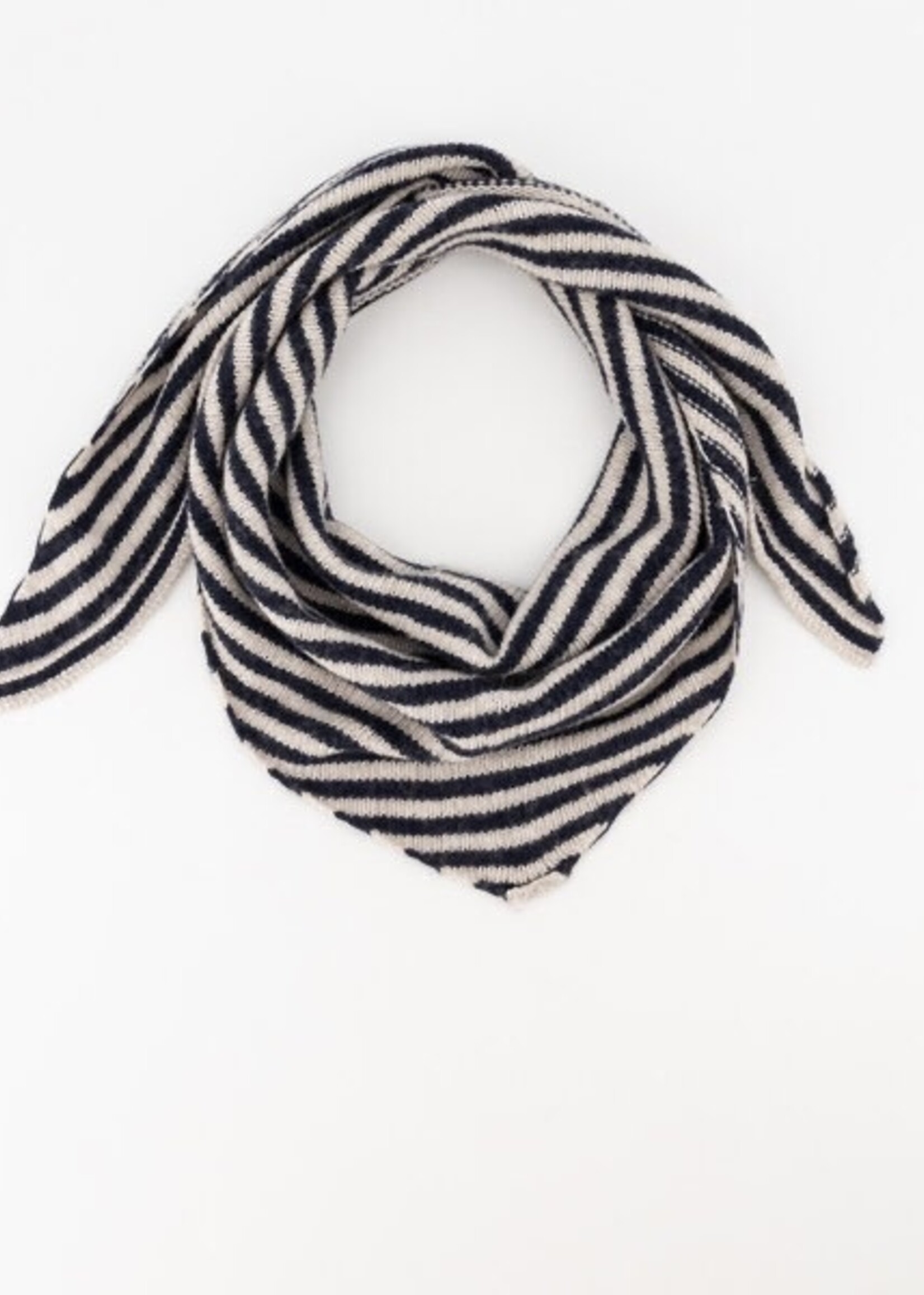 Sjaal Kaia streep navy