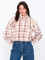 24Colours 24Colours fleece trui ruit