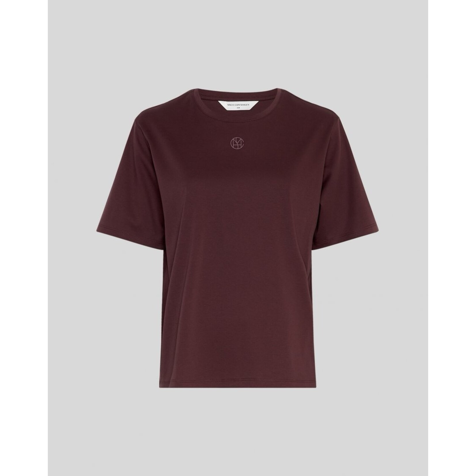 Moss Copenhagen Melea Icon Tee bordeaux