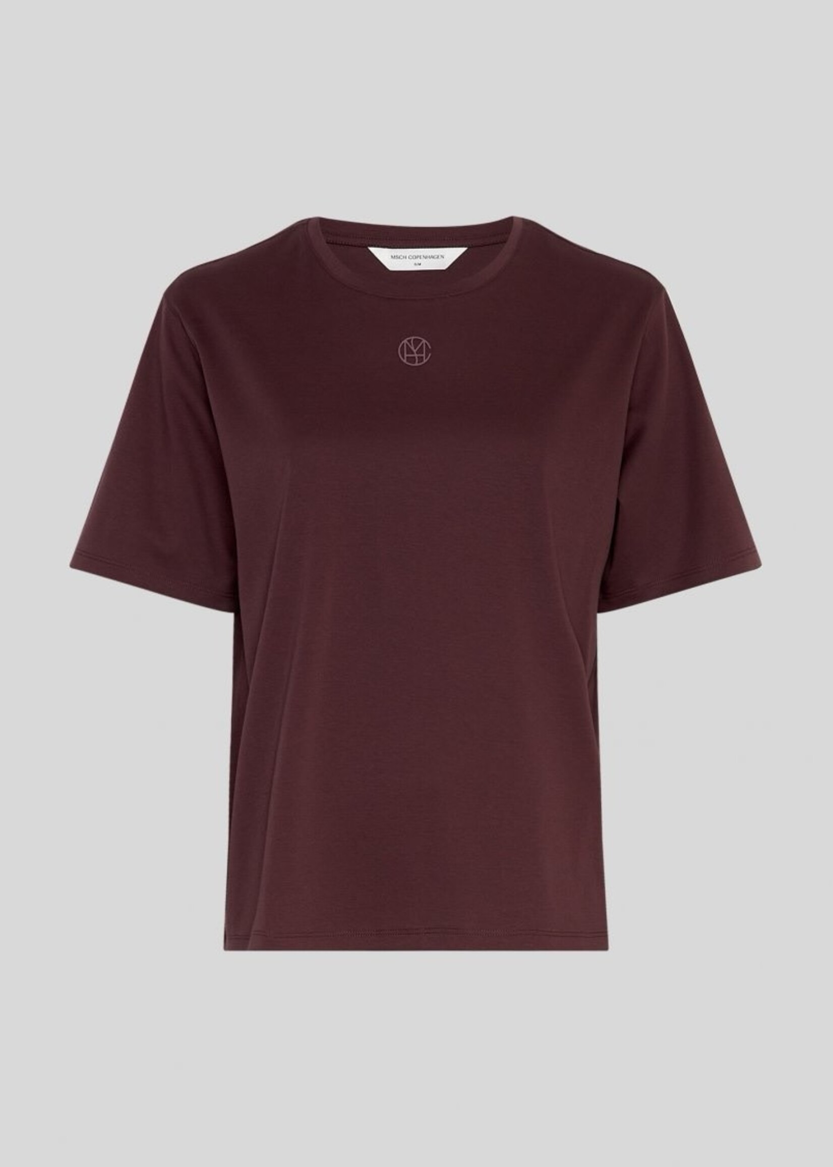 Moss Copenhagen Melea Icon Tee bordeaux