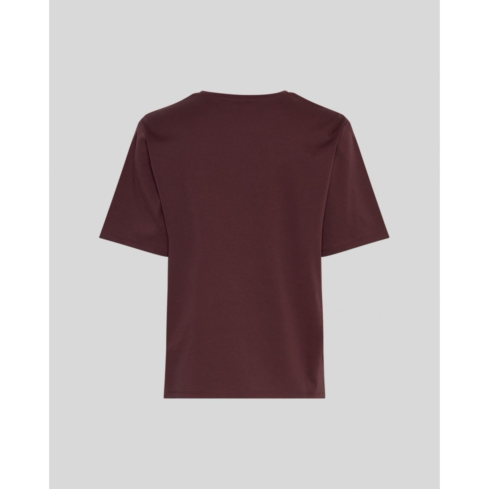 Moss Copenhagen Melea Icon Tee bordeaux