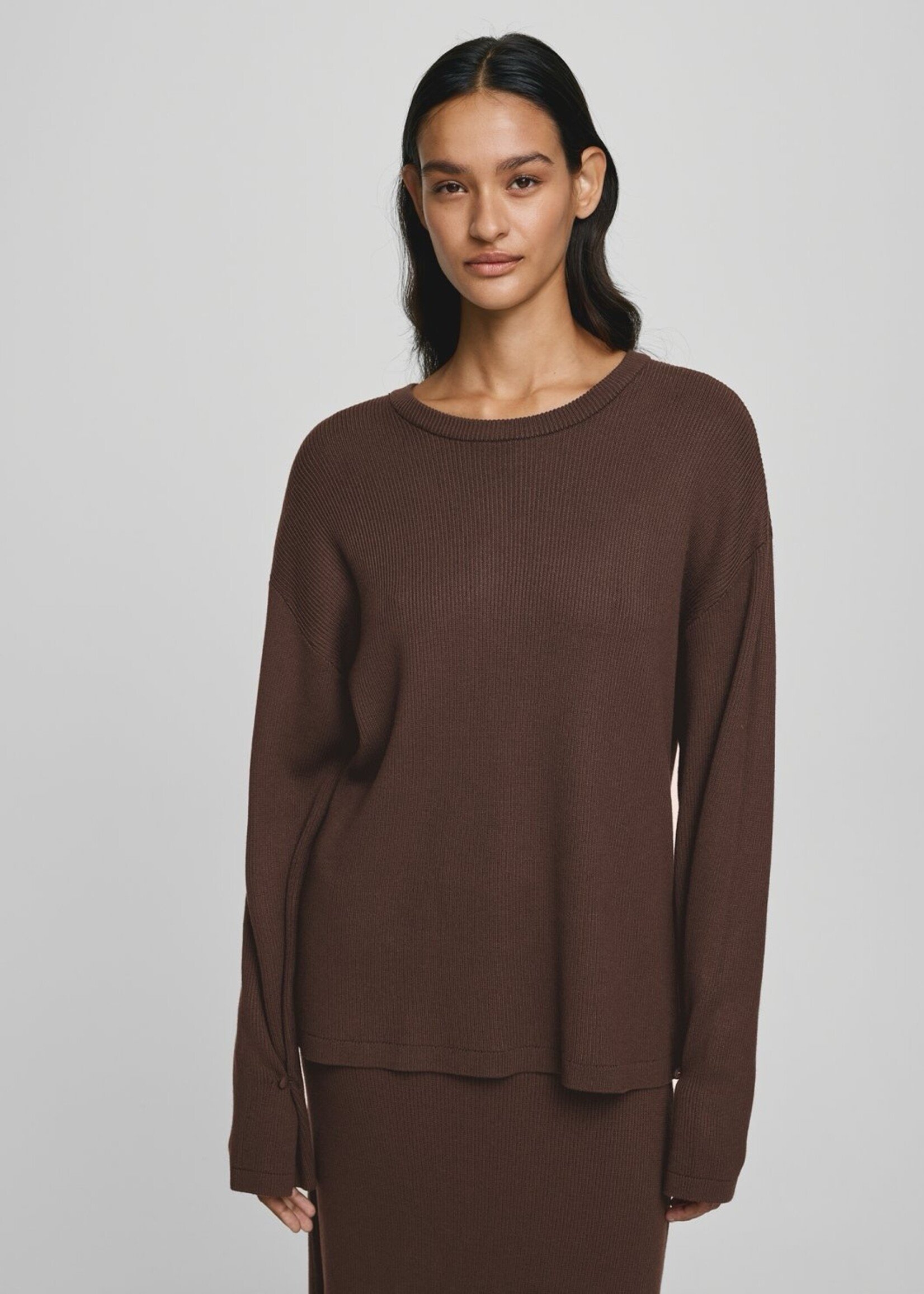 Moss Copenhagen Trui Elfrida bruin