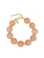 ByShir By Shir kralen armband oud roze