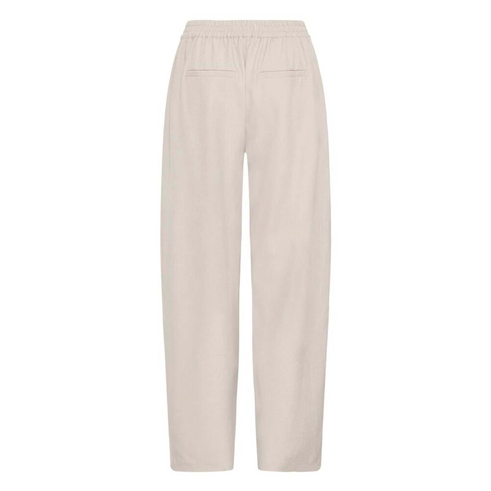 ICHI Ihfava Barrel pantalon beige