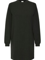 ICHI Ihkelicia sweater jurk zwart