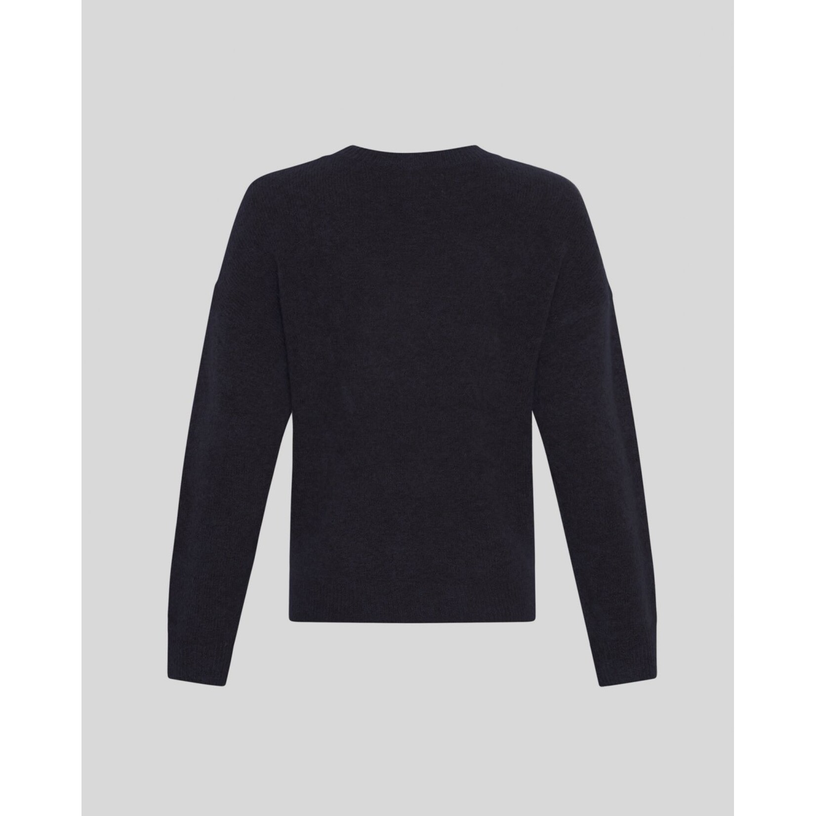 Moss Copenhagen Festina Hope gebreide trui navy