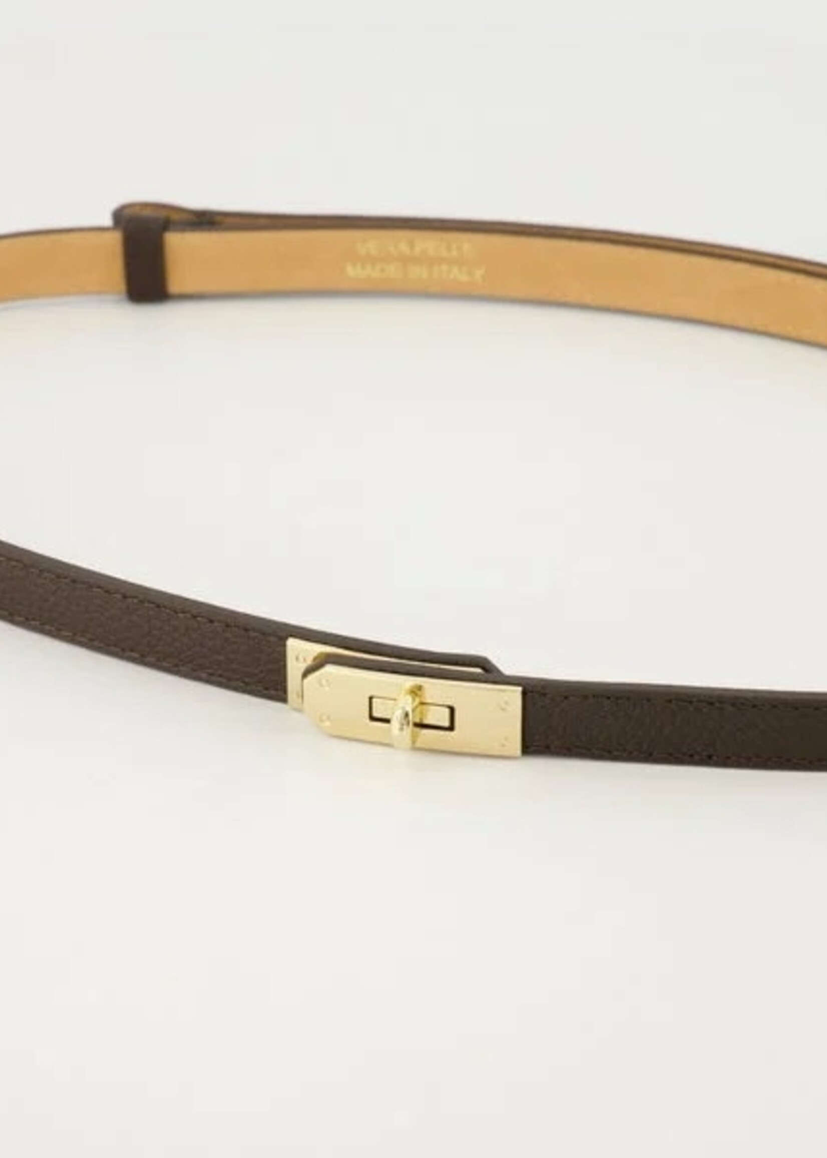 Leren riem Vera one size bruin