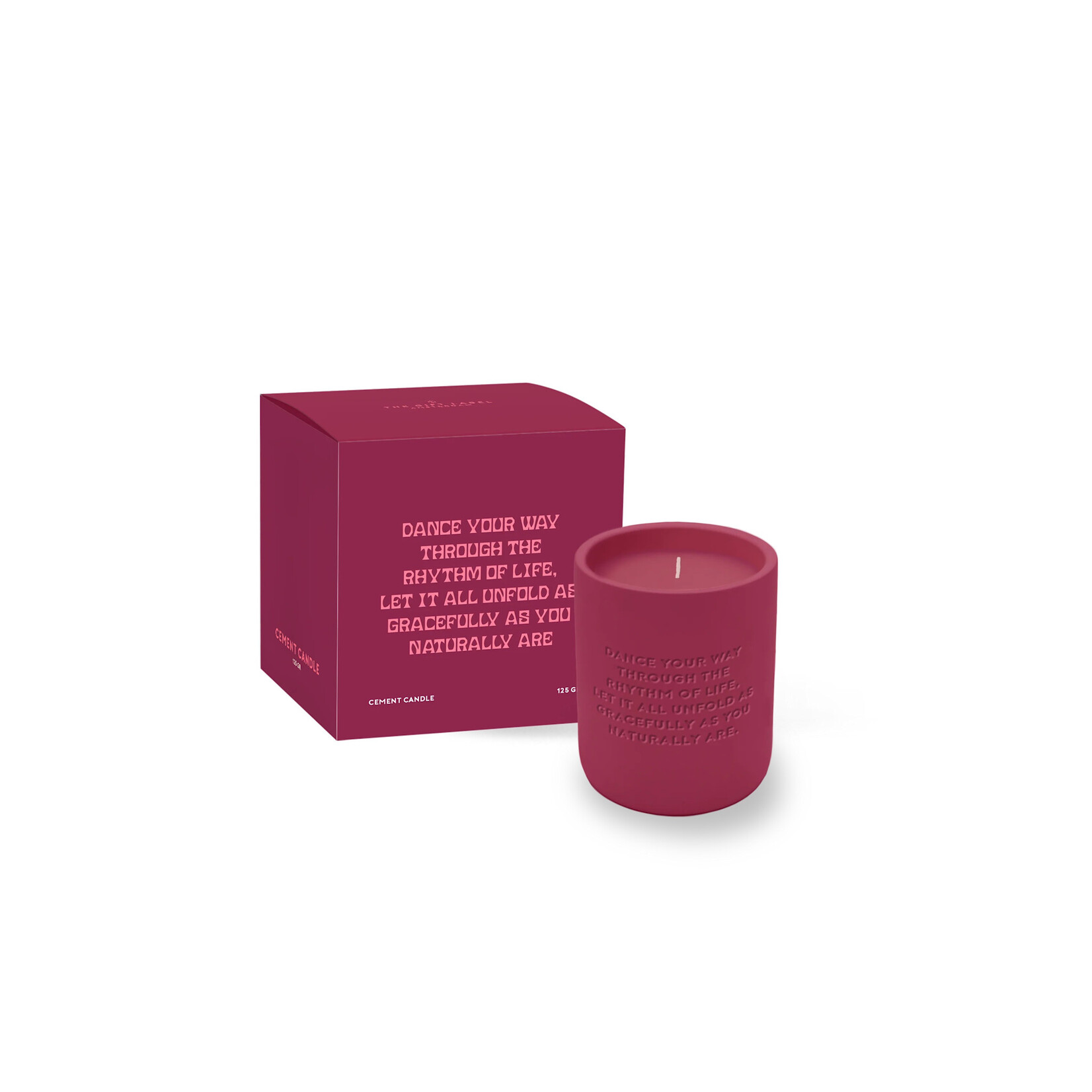 The Gift Label The Gift Label cemented candle 170gr dance your way
