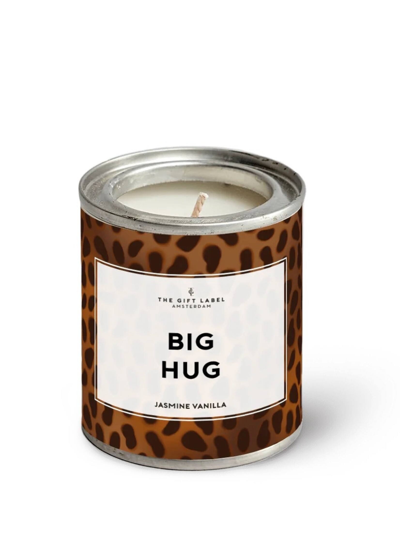The Gift Label The Gift Label Candle Tin Big Hug Jasmine / Vanilla S geurkaars